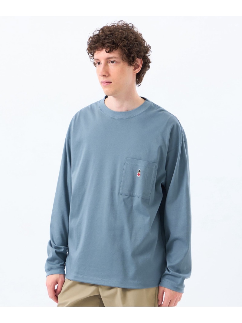 【SALE／25%OFF】MACKINTOSH PHILOSOPHY バッキンガムベア コンパクトスムース スピンドルプルオーバー マッキントッシュ 哲学 トップス カットソー・プルオーバー 青色 白いこと 米国海軍 薄墨色【RBA_E】【貨物輸送無料】