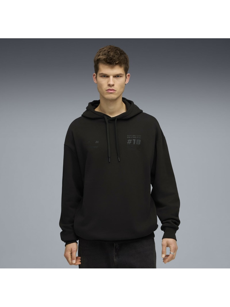 【SALE／30%OFF】PUMA メンズ BMW MMS CF レーサー フーディ BMW MMS CAO FEI RACER HOODIE プーマ トップス スウェット・トレーナー ブラック【RBA_E】【送料無料】