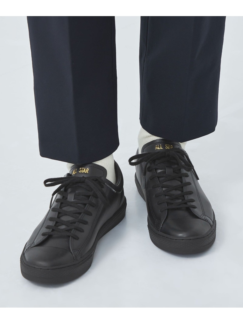 UNITED ARROWS green label relaxing ＜CONVERSE＞オールスター クップ OX なめし革 スニーカー ユナイテッドアローズ グリーンレーベルリラクシング シューズ・靴 スニーカー 白いこと 黒いこと【貨物輸送無料】 メンズ靴-スニーカー-靴