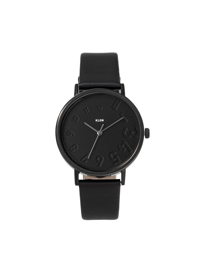 KLON KLON SHADE TRACE EDDY TIME ブラック クローン アクセサリー・腕時計 腕時計【送料無料】｜ Fashion Men