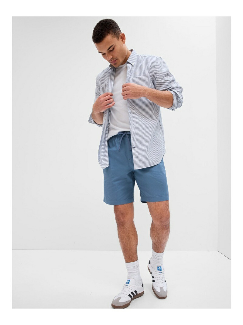 【楽天市場】【SALE／75OFF】GAP (M)8インチ ウォッシュウェル イージーショーツ ギャップ パンツ その他のパンツ ブルー