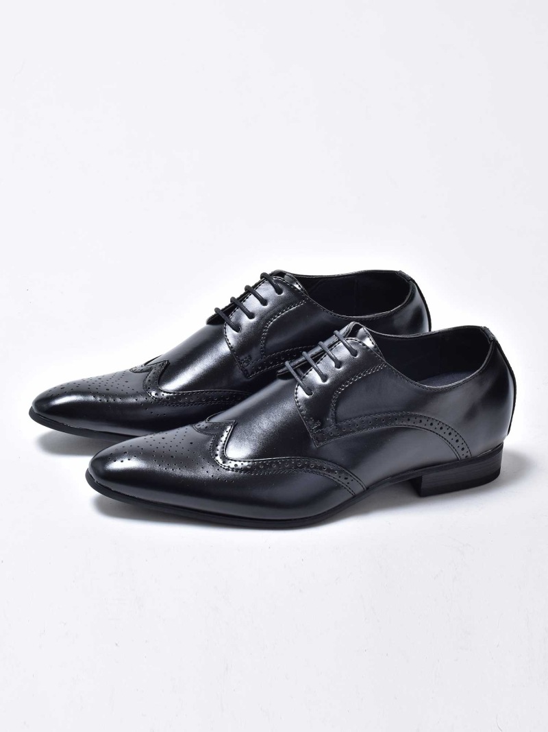 【楽天市場】SVEC MM/ONE シークレットシューズ/ビジネス シュベック シューズ・靴 レースアップ・ドレスシューズ ブラック【送料無料