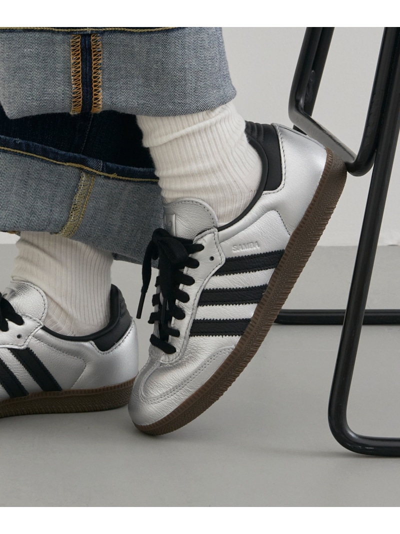 【SALE／3%OFF】adidas adidas/SAMBA OG W スニーカー サンバ アディダス カセットチャート シューズ・靴 スニーカー ブラック【RBA_E】【送料無料】｜ Fashion Men