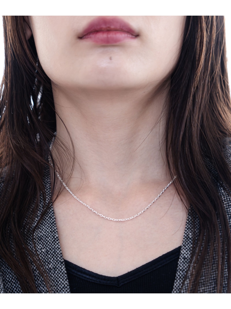AQUA SILVER チェーンネックレス アズキ sv925 アクアシルバー アクセサリー・腕時計 ネックレス シルバー【送料無料】｜ Fashion Men