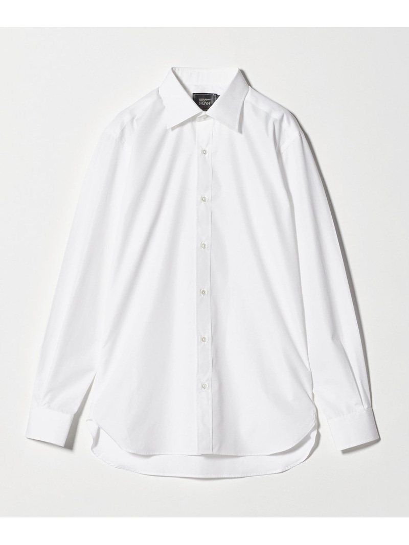 UNITED ARROWS & SONS ＜UNITED ARROWS & SONS by MASATAKA HATTORI＞WIDE SHIRT/シャツ ユナイテッドアローズ トップス シャツ・ブラウス ホワイト【送料無料】｜ Fashion Men