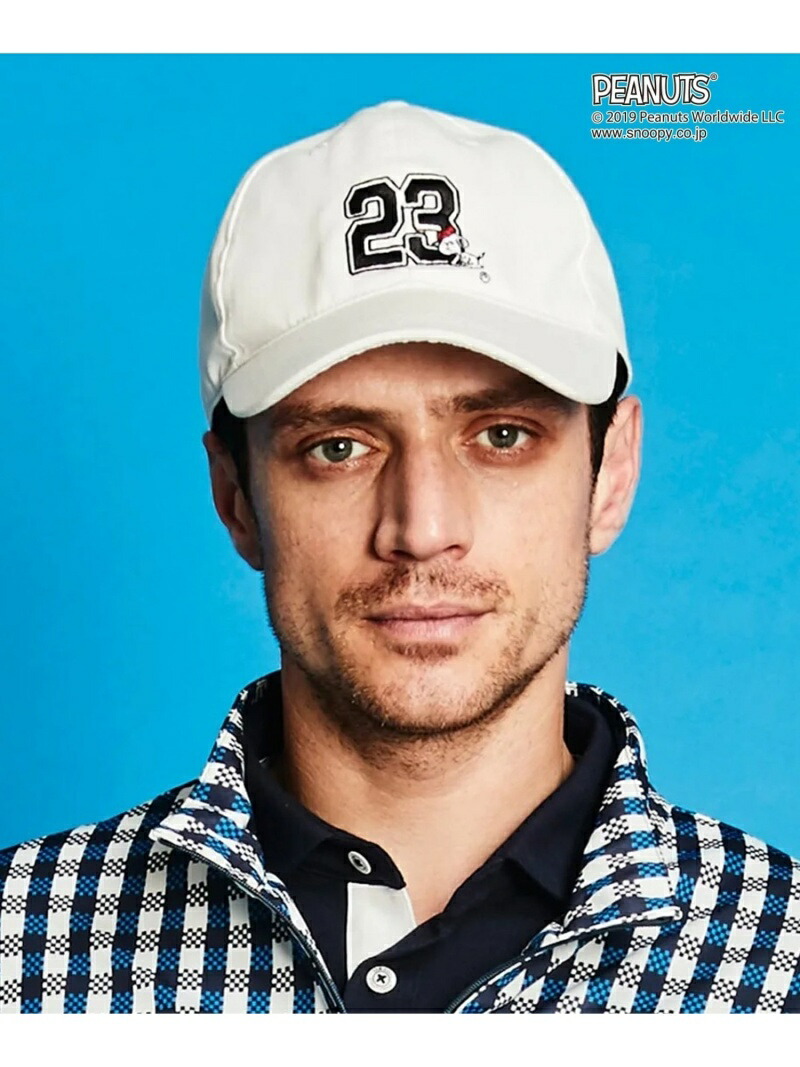 楽天市場 Sale 30 Off 23区golf Men Peanuts スヌーピーキャップ ニジュウサンクゴルフ 帽子 ヘア小物 キャップ ブラック ホワイト Rba E 送料無料 Rakuten Fashion Men