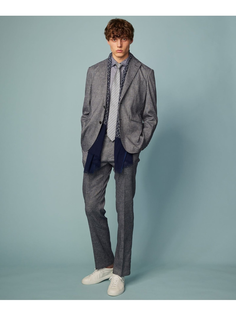 【SALE／40%OFF】JOSEPH ABBOUD 【キングサイズ・清涼/軽量/ストレッチ】ハイパワードライストレッチ ジャケット ジョセフアブード ジャケット・アウター テーラードジャケット・ブレザー ネイビー【RBA_E】【送料無料】
