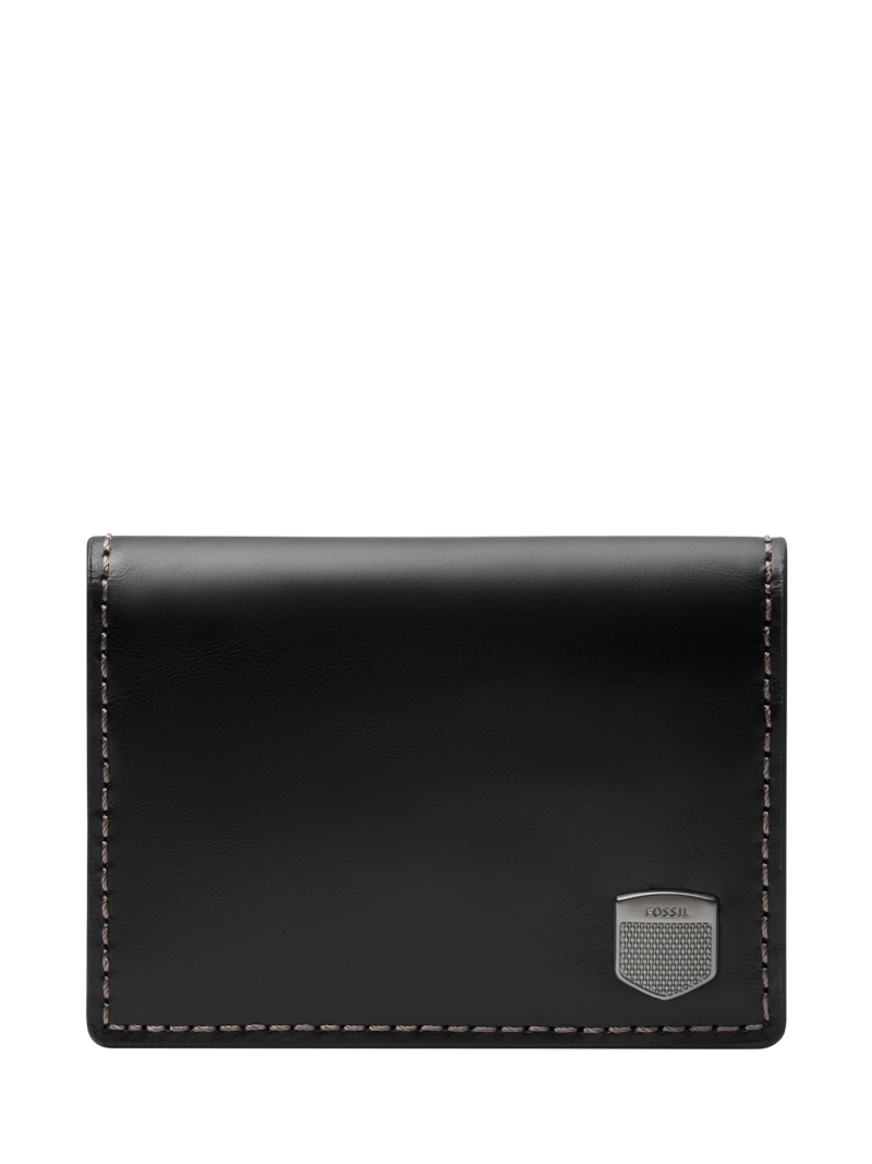 FOSSIL フォッシル 二つ折り財布 メンズ レザー ブラック ML4646001 フォッシル 財布・ポーチ・ケース 財布 ブラック【送料無料】｜ Fashion Men