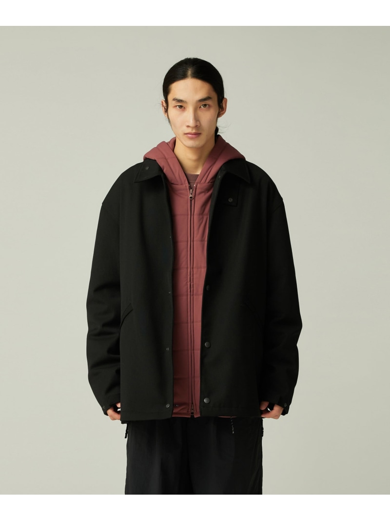 【SALE／30%OFF】Snow Peak Hybrid Wool Coach Jacket スノーピーク ジャケット・アウター ブルゾン・ジャンパー ブラック【RBA_E】【送料無料】
