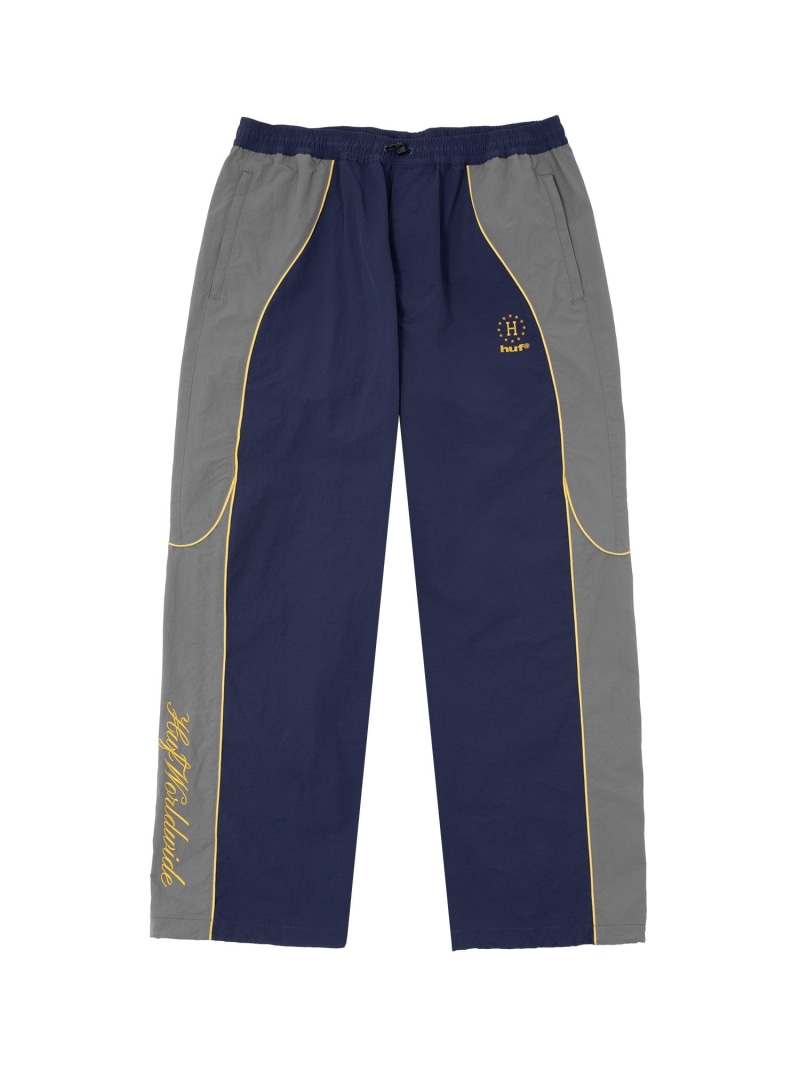 HUF ANTHEM TRACK PANT / HUF ハフ パンツ ハフ パンツ その他のパンツ ネイビー ブラック【送料無料】