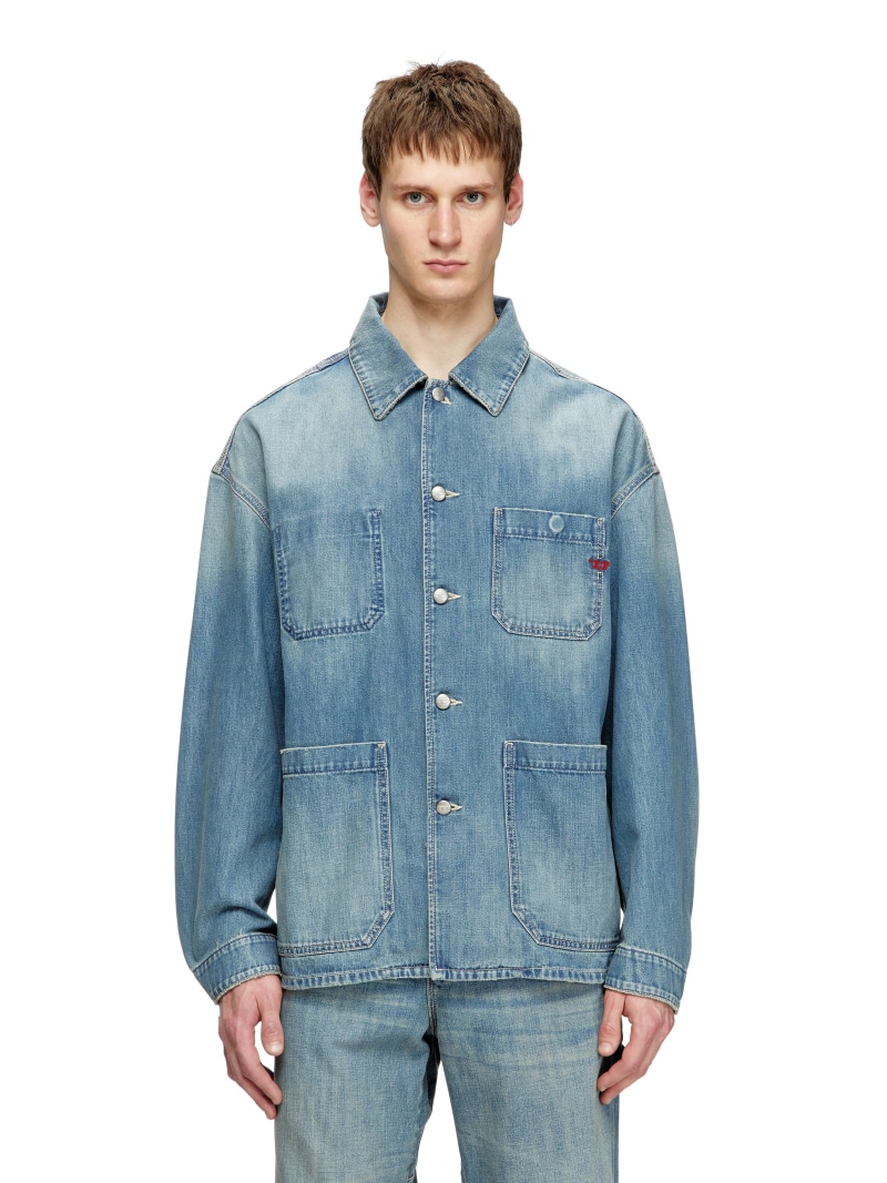 楽天市場】DIESEL メンズ ジャケット デニム D-GLORY JACKET