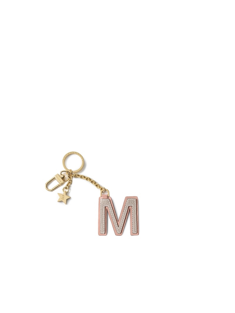 BONAVENTURA イニシャルチャーム キーホルダー (M) ボナベンチュラ ファッション雑貨 チャーム・キーチェーン イエロー ピンク【送料無料】