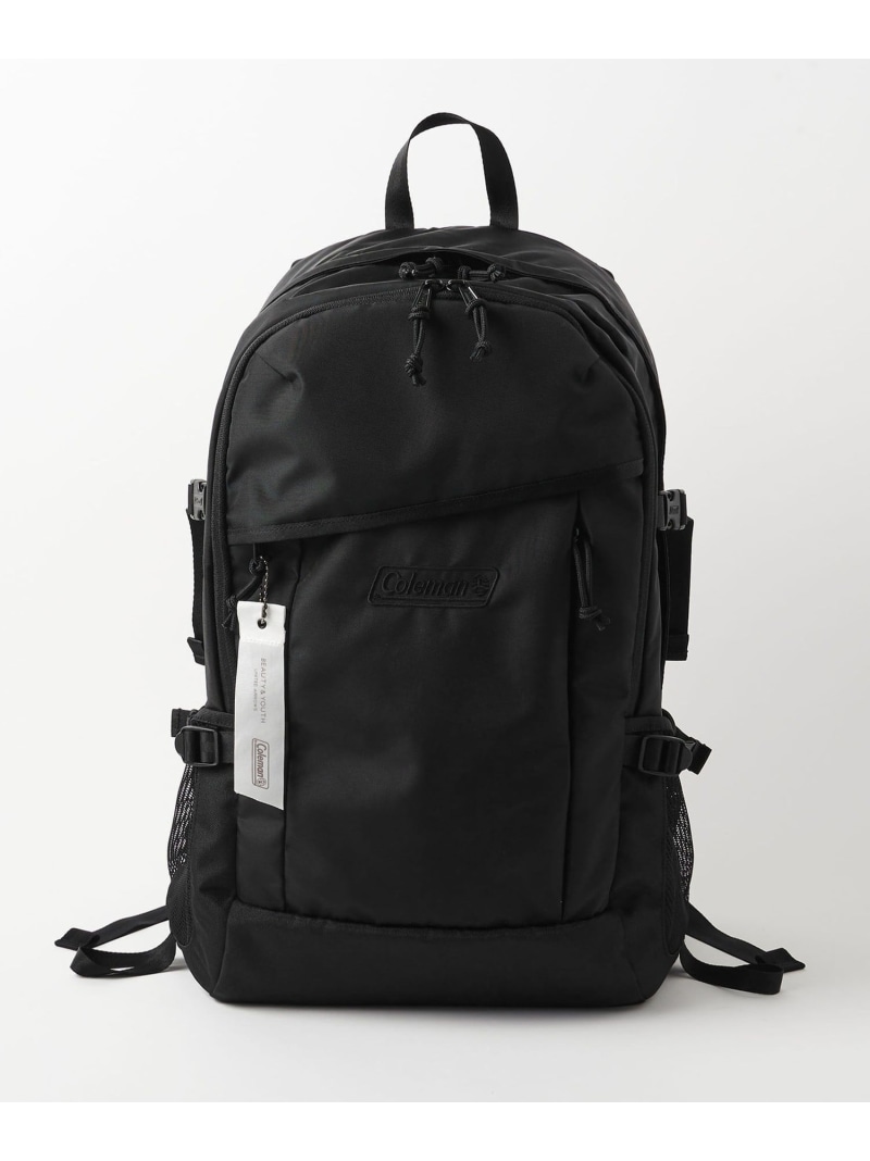 BEAUTY\u0026YOUTH UNITED ARROWS 【別注】＜COLEMAN＞WALKER33 II ウォーカー33 御徒面子 もの言う花＆若い衆 ユナイテッドアローズ 御徒面子 背嚢・うしろ側風呂敷き包み 黒いこと【貨物輸送無料】