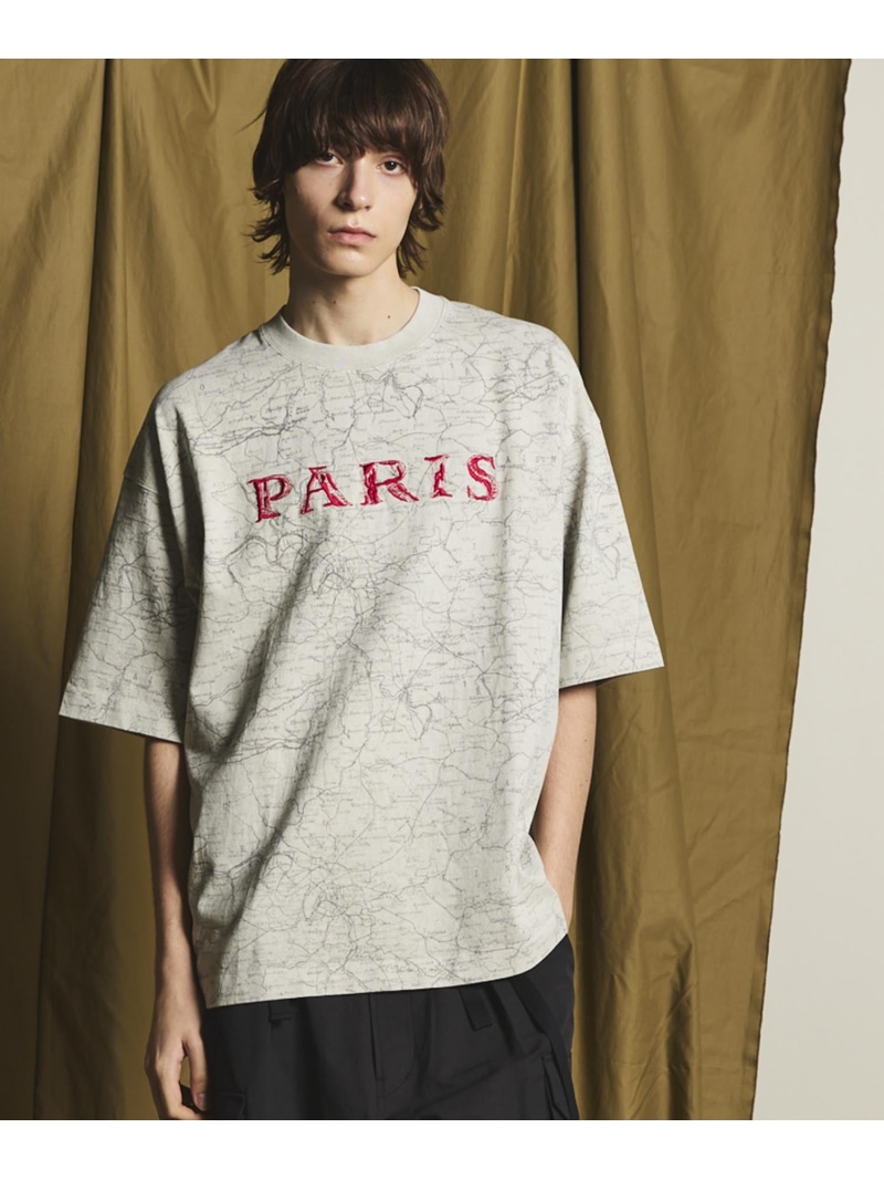 ●入手困難●MAISON SPECIAL ドッキングツイステッドTシャツ グレー MAISON SPECIAL 【メゾンスペシャル】 Docking Twisted T-shirt