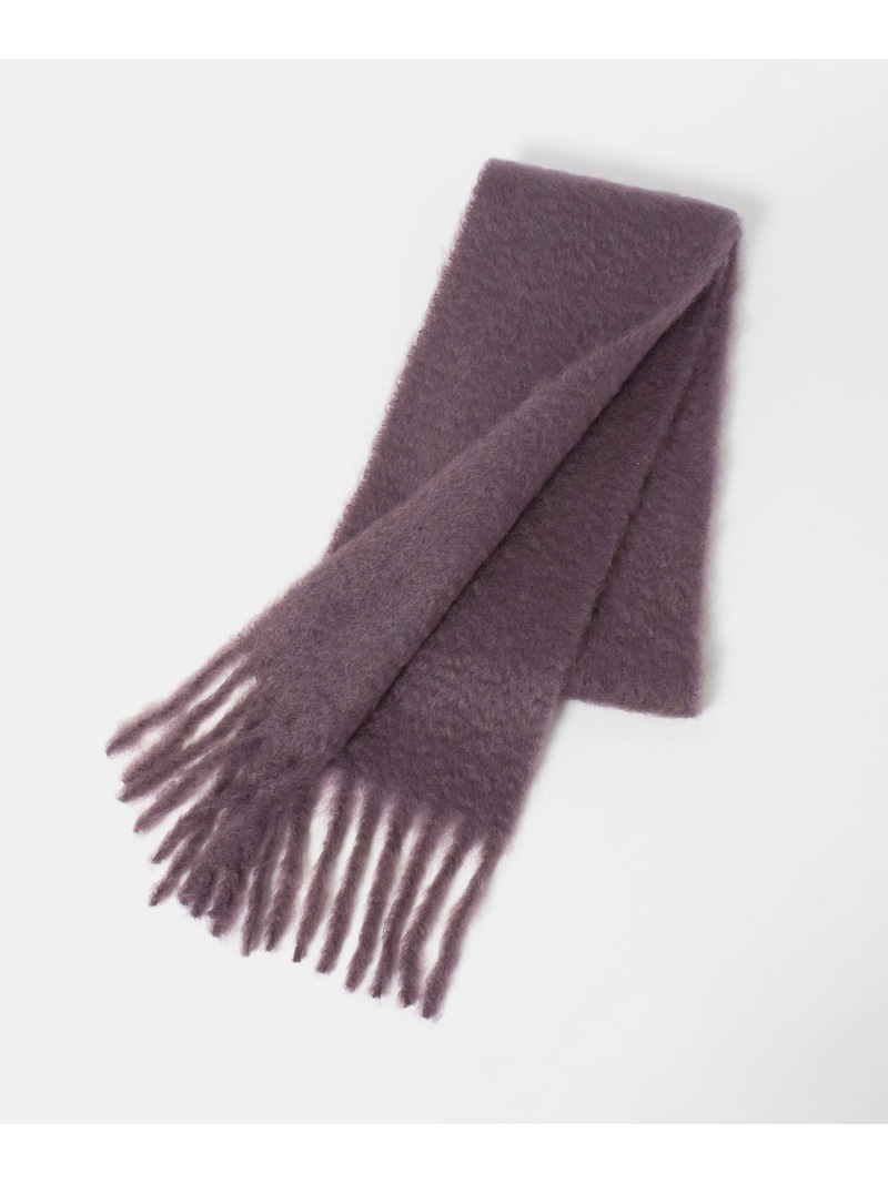 【SALE/40%OFF】BEAUTY&YOUTH UNITED ARROWS <H>モヘヤ マフラー ユナイテッドアローズ アウトレット ファッション雑貨 マフラー・ストール・ネックウォーマー パープル グレー ブラック【RBA_E】【送料無料】| Fashion Men