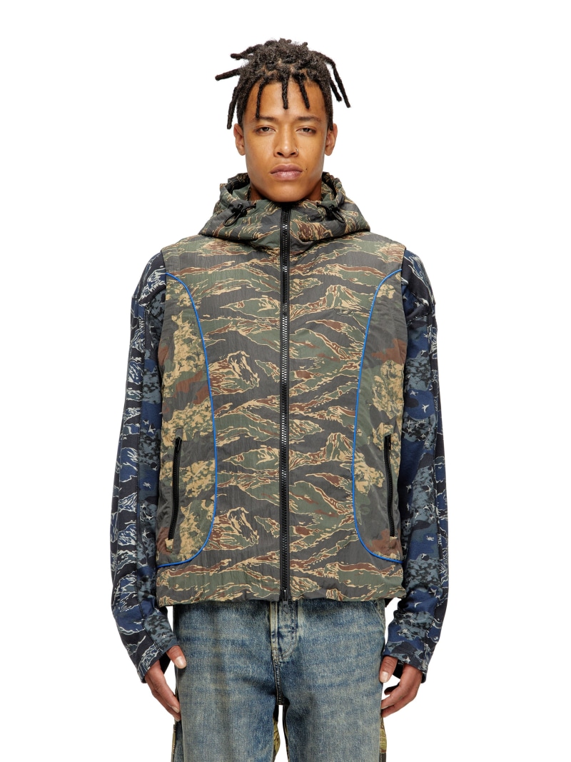 楽天市場】DIESEL / ディーゼル | ミリタリー ジャケット / 裏地付き