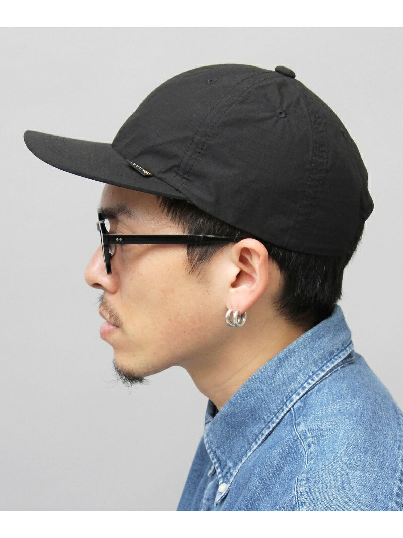 Basiquenti ジェットキャップ / 日本製生地 CORDURA × オーガニックコットン エー.エム.エス. 帽子 キャップ ブラック グレー ベージュ カーキグリーン【送料無料】 4,455円