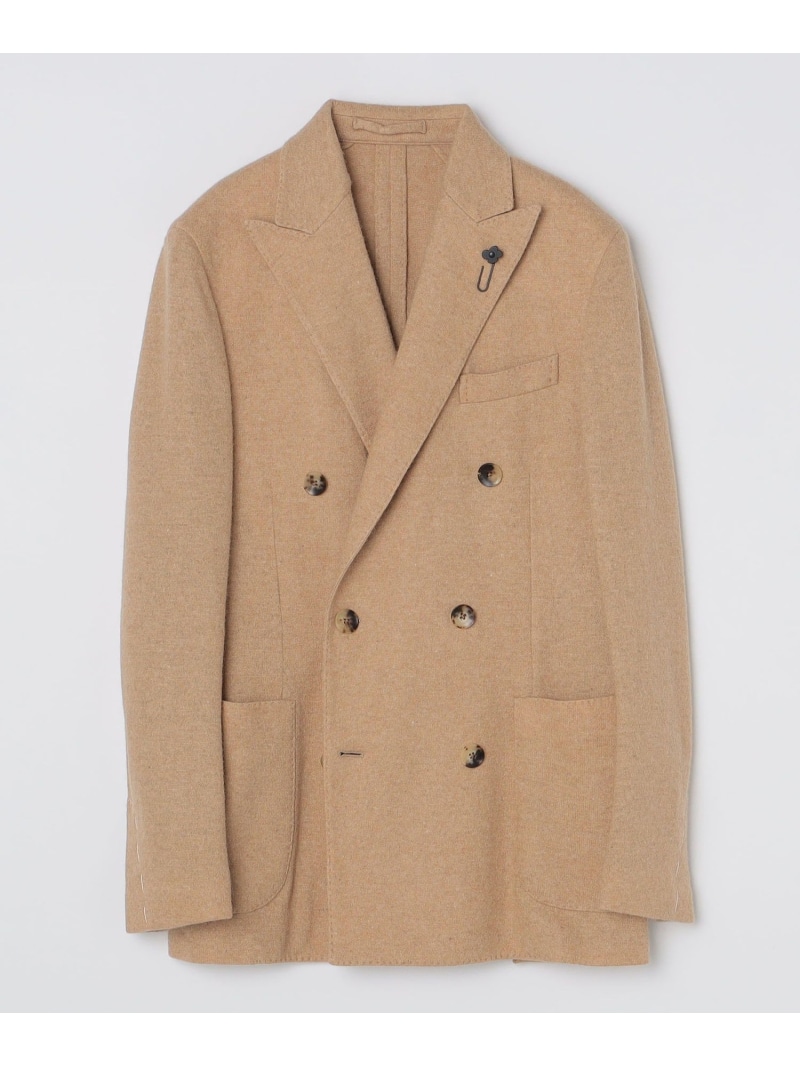 【SALE／50%OFF】SHIPS MEN LARDINI: ADVANCE JERSEY SLD シップス ジャケット・アウター テーラードジャケット・ブレザー ブラウン ネイビー【RBA_E】【送料無料】 57,750円
