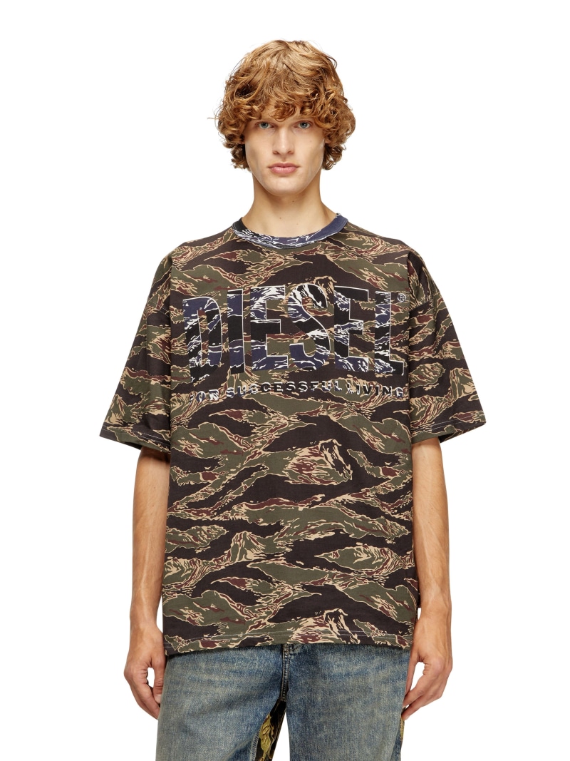【SALE／40%OFF】DIESEL メンズ Tシャツ T-BOXT-T22 ディーゼル トップス カットソー・Tシャツ【RBA_E】【送料無料】