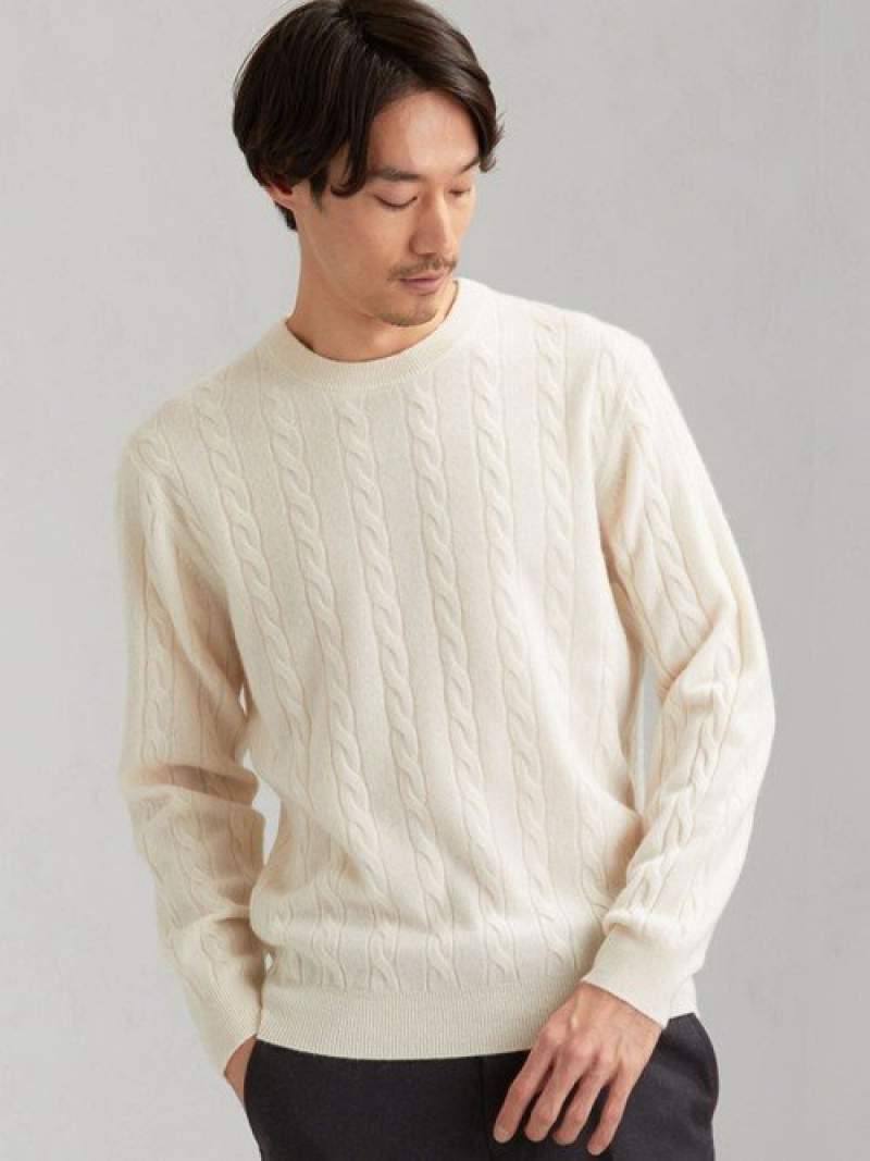 素敵でユニークな ニット セーター カシミヤ Relaxing Label Green Arrows Sale 40 Off United ケーブル ネイビー Rba E 送料無料 ブルー グレー ホワイト 長袖ニット ニット アウトレット ユナイテッドアローズ ニット クルーネック Dgb Gov Bf