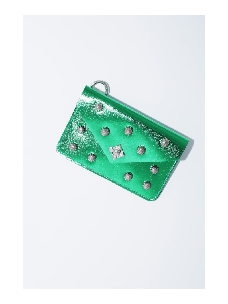 TOGA TOO ミニ財布 カードケース ブラック ユニセックス ウォレット 黒 TOGA TOO 財布 TOGA TOO Leather wallet レディース メンズ