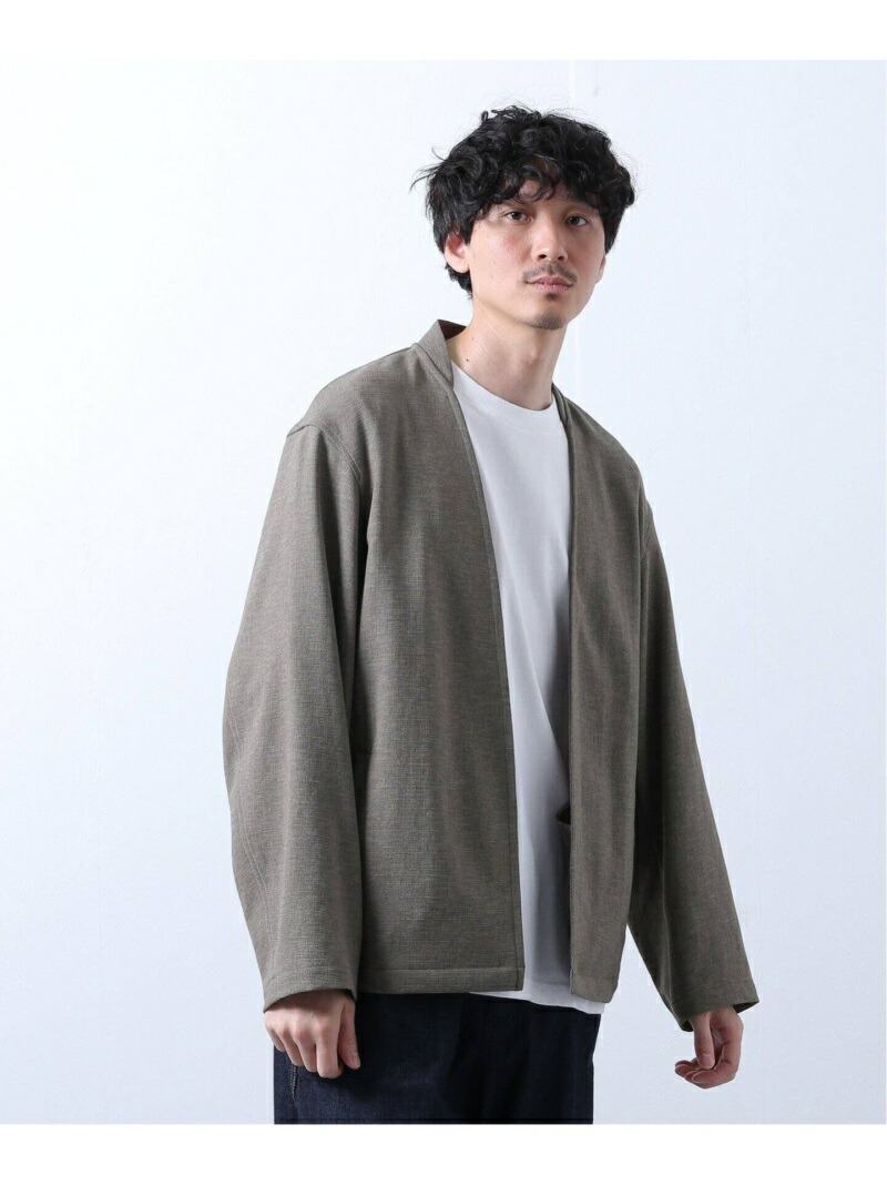 人気が高い Standard Journal Rirancha Slow ベージュ 送料無料 ブラック コート ジャケットその他 コート ジャケット スタンダード ジャーナル ノーカラージャケット カーディガン ワイドシルエット メンズファッション コート ジャケット Www Mixmasterscali Com