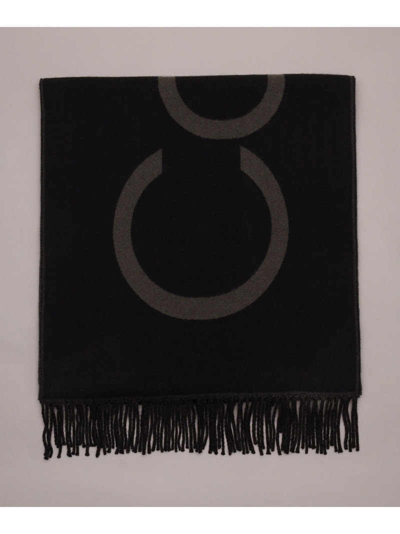 【SALE／30%OFF】Calvin Klein Jeans Accessory (M)【公式ショップ】 カルバンクライン ロゴストール Calvin Klein Jeans Accessory 4F8015G カルバン・クライン ファッション雑貨 マフラー・ストール・ネックウォーマー ブラック【RBA_E】【送料無料】 13,044円