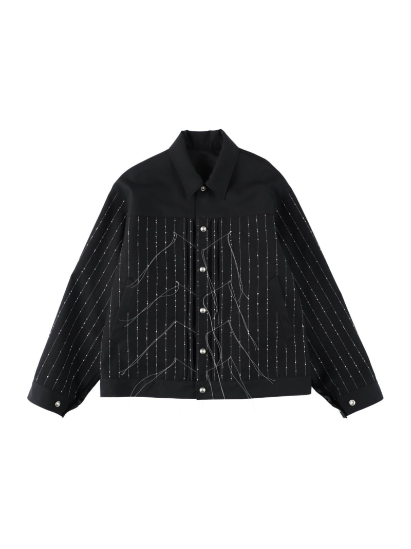 定番　sulvam　ギャバジン　クラシック　ロングジャケット　ブラック 黒 サルバム sulvam Classic Long Jacket （Black） 通販 大阪/京都