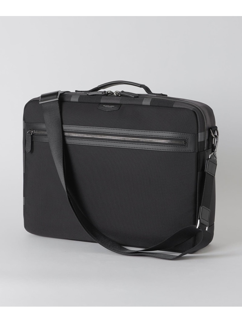 【値下げ】ブラックレーベルクレストブリッジ チェックブリーフケース BLACK LABEL CRESTBRIDGE（ブラックレーベル クレストブリッジ
