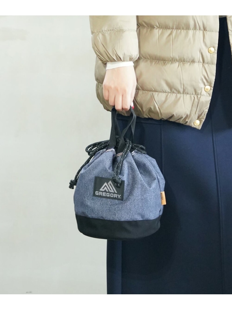NEEDBY heritage ニードバイ ヘリテージ *GREGORY CINCH BAG M ブルーコムブルー バッグ ショルダーバッグ ブラック【送料無料】