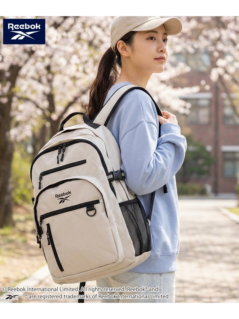 Reebok Reebok/(U)学校背嚢 アウト填まる 御徒面子 背嚢・うしろ側風呂敷き包み 白いこと 米国海軍 黒いこと【貨物輸送無料】