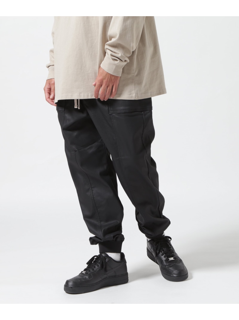 LHP DankeSchon/ダンケシェーン/COATING GARDENER PANTS エルエイチピー パンツ その他のパンツ ブラック【送料無料】| Fashion Men