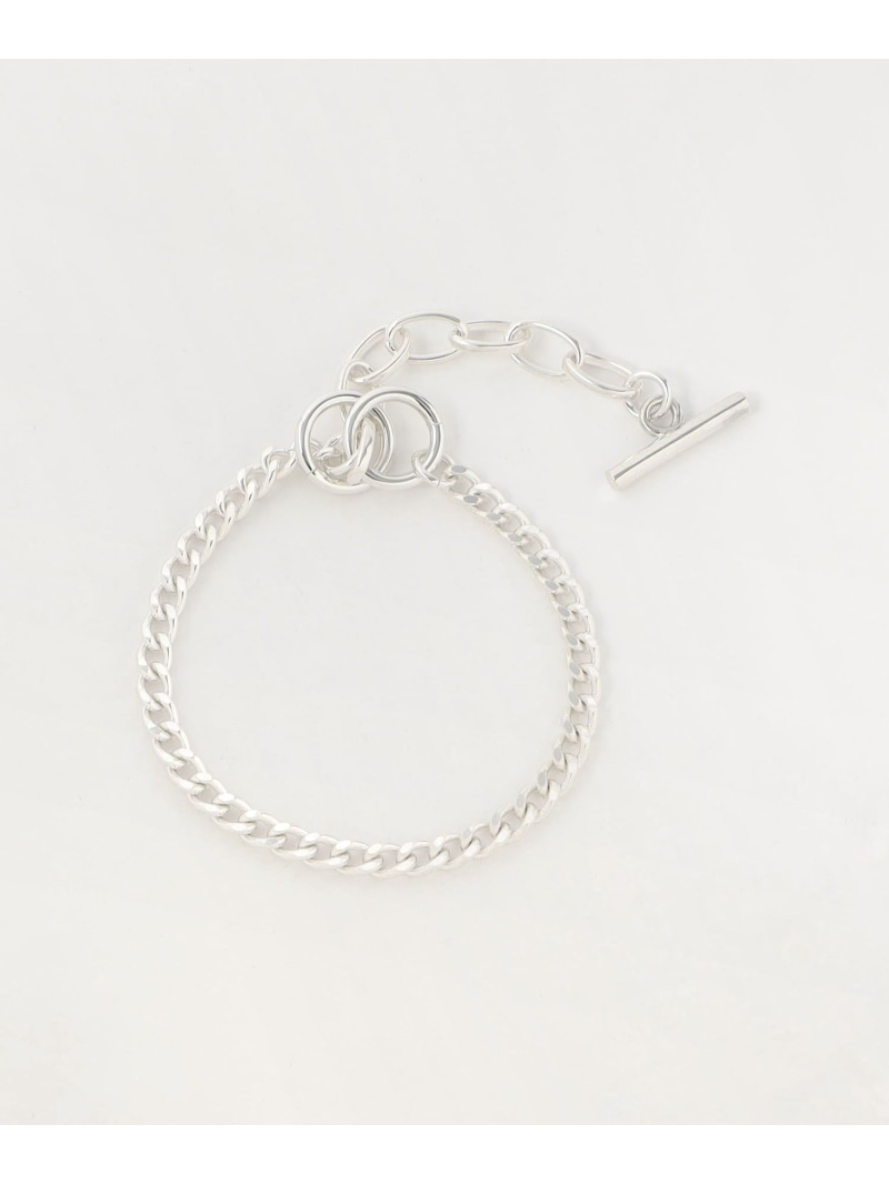 monkey time BEAUTY\u0026YOUTH UNITED ARROWS シルバー925 コンビ チェーン ブレスレット ビューティー＆ユース ユナイテッドアローズ アクセサリー・腕時計 ブレスレット・バングル シルバー【送料無料】