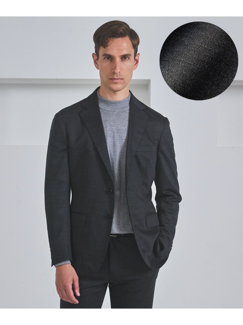 【SALE／20%OFF】GOTAIRIKU セットアップ対応【洗える/ストレッチ/シワになりにくい】ウォッシャブルジャージー セットアップジャケット_無地(25年モデル) ゴタイリク ジャケット・アウター テーラードジャケット・ブレザー グレー ネイビー【RBA_E】【送料無料】