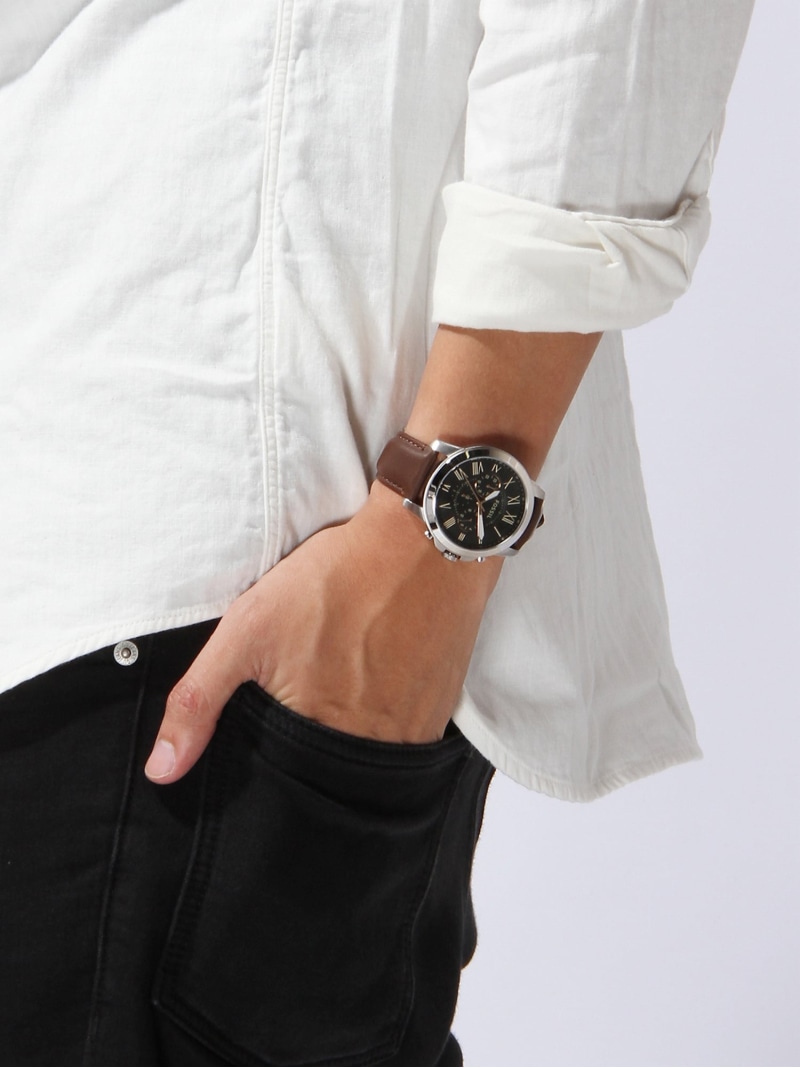 FOSSIL フォッシル 腕時計 メンズ アナログ レザー FS4813 フォッシル アクセサリー・腕時計 腕時計【送料無料】