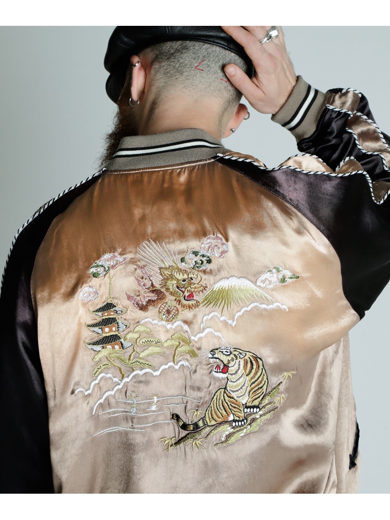 Schott/ショット/SOUVENIR JACKET 顔虎/スーベニア SOUVENIR JACKET/スーベニアスカジャン 顔虎(506777261