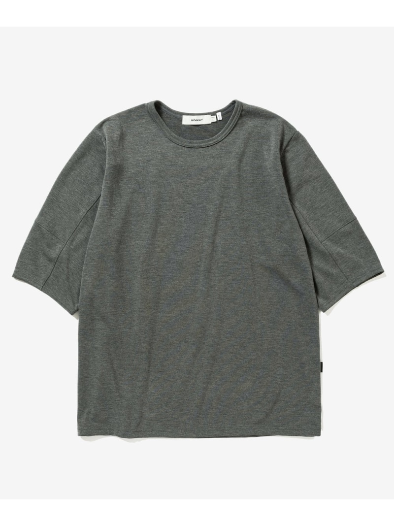 rehacer rehacer/(M)Lanthanum Sleeve CS (ランタン) レアセル トップス カットソー・Tシャツ ネイビー グレー【送料無料】 7,977円