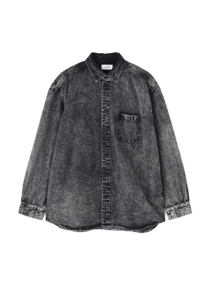 LHP CEIVE/シーヴ/OVER SHIRT JACKET エルエイチピー トップス シャツ・ブラウス ブラック ブルー【送料無料】| Fashion Men