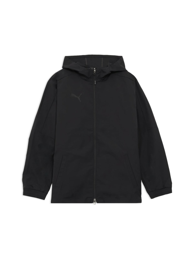 PUMA メンズ サッカー チームトラベル 3IN1 ジャケット TEAMTRAVEL 3 Way Jacket プーマ ジャケット・アウター その他のジャケット・アウター ブラック【送料無料】