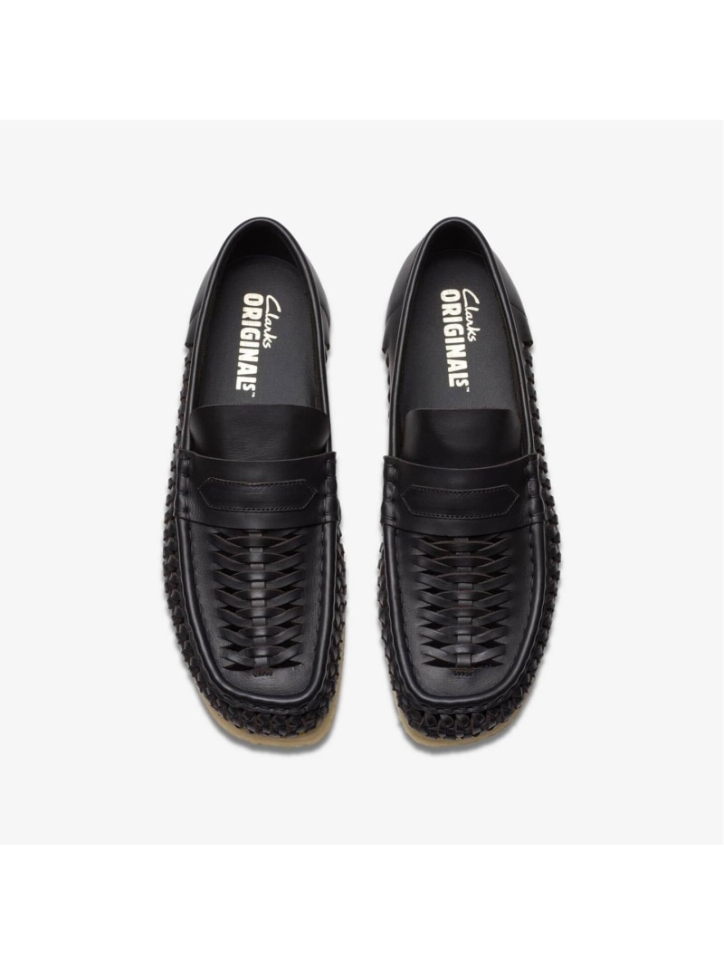 EDIFICE Clarks(クラークス)WB Penny Weave Black Leather エディフィス シューズ・靴 その他のシューズ・靴 ブラック【送料無料】