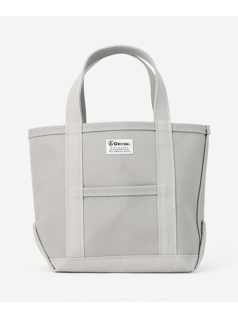 Bshop ORCIVAL ｜ キャンバストートバッグ 小 UNISEX ビショップ バッグ トートバッグ グレー【送料無料】