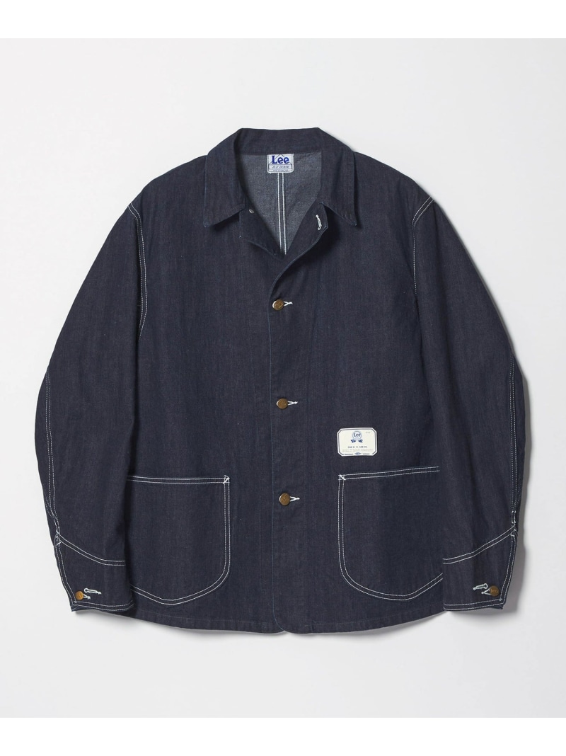 UNITED ARROWS ＜Lee x Scye for UNITED ARROWS＞ LOCO JACKET/ワンウォッシュ カバーオール ユナイテッドアローズ ジャケット・アウター カバーオール・ワークジャケット ネイビー【送料無料】