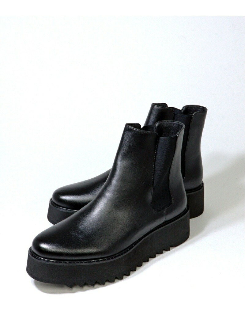 Lovehunter 厚底 ボリュームサイドゴアブーツ 1713 サンエーフットウェアー