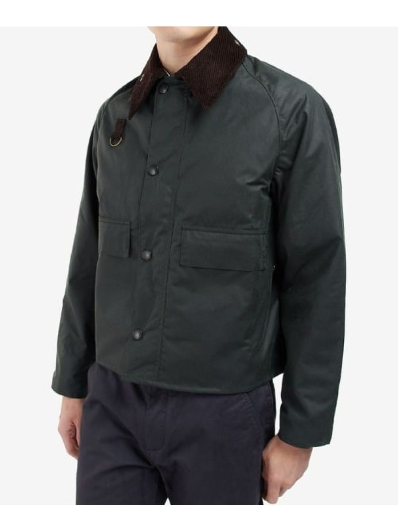 B\u00272nd Barbour (バブアー)SPEY WAXED COTTON スぺイワックス MWX1212 ビーセカンド ジャケット・アウター 上衣・前掛け 黒いこと【貨物輸送無料】