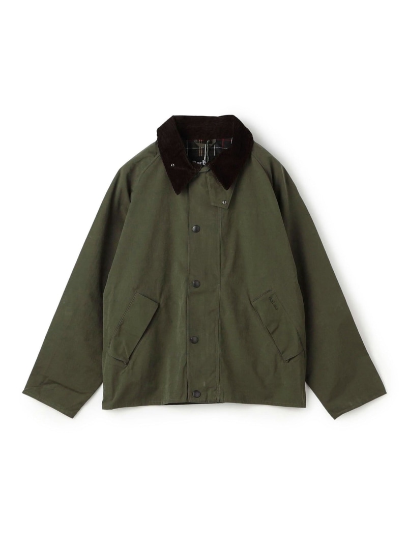 TOMORROWLAND BUYING WEAR Barbour TRANSPORT コットンポリエステル ブルゾン トゥモローランド ジャケット・アウター ブルゾン・ジャンパー グリーン ブラウン【送料無料】