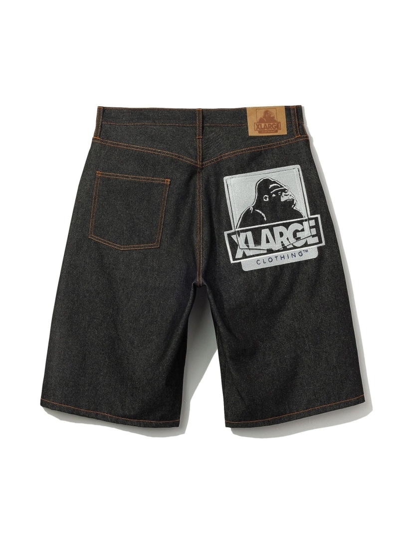 XLARGE OG DENIM SHORT PANTS エクストララージ パンツ その他のパンツ ブルー ブラック【送料無料】