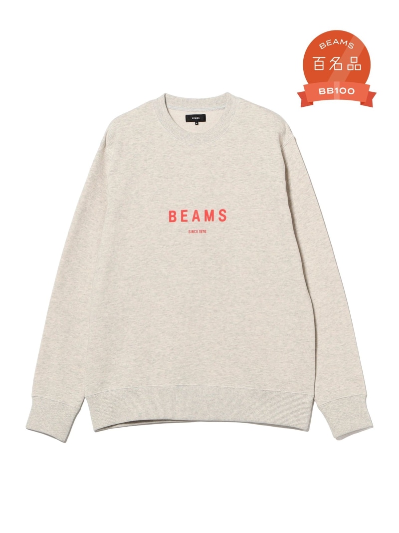 BEAMS 【ビームスの百名品】BEAMS クルーネック スウェット ビームス メン トップス スウェット・トレーナー グレー ブラック ネイビー【送料無料】