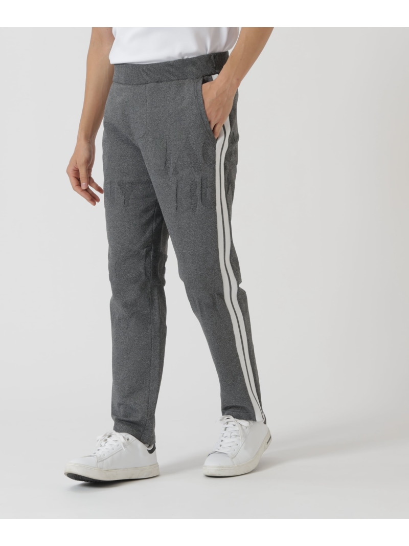 【SALE／30%OFF】Jack Bunny!! PEロゴカノコニットパンツ ジャックバニー パンツ その他のパンツ ブラック グレー【RBA_E】【送料無料】｜ Fashion Men