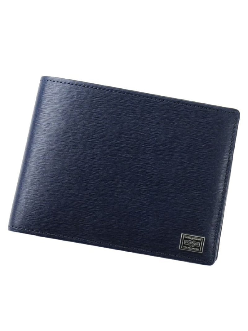 PORTER カレント ウォレット ポーター 財布・ポーチ・ケース 財布 ブラック ネイビー【送料無料】｜ Fashion Men