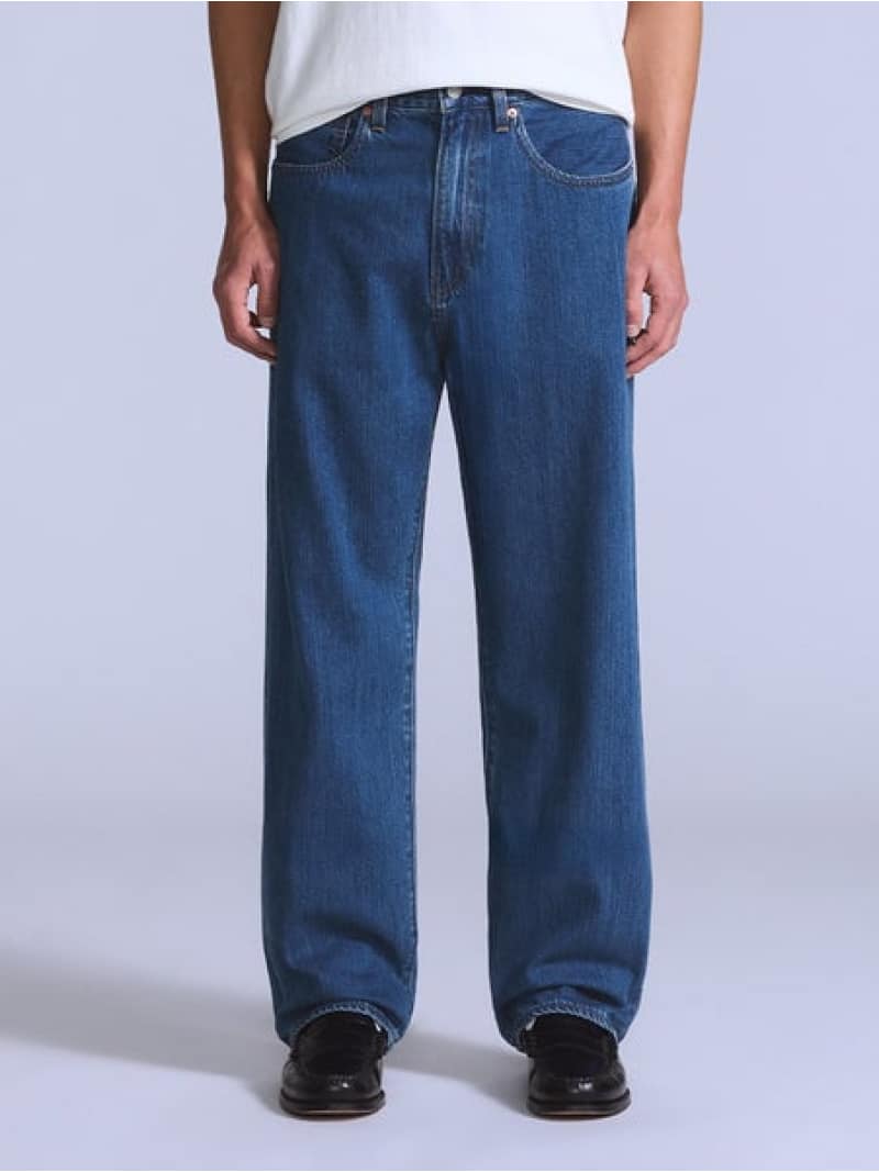 Levi's BLUETAB(TM) MARKER LOOSE ジーンズ ミディアムインディゴ リーバイス パンツ ジーンズ・デニムパンツ ネイビー【送料無料】